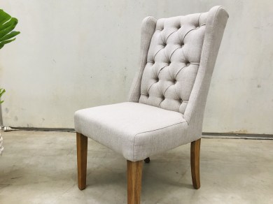 Manhattan Chair-flaxen-right view